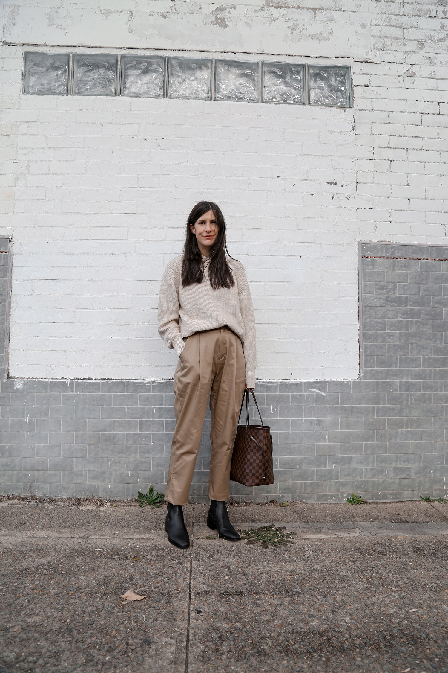 Autumn Winter neutral toned outfit