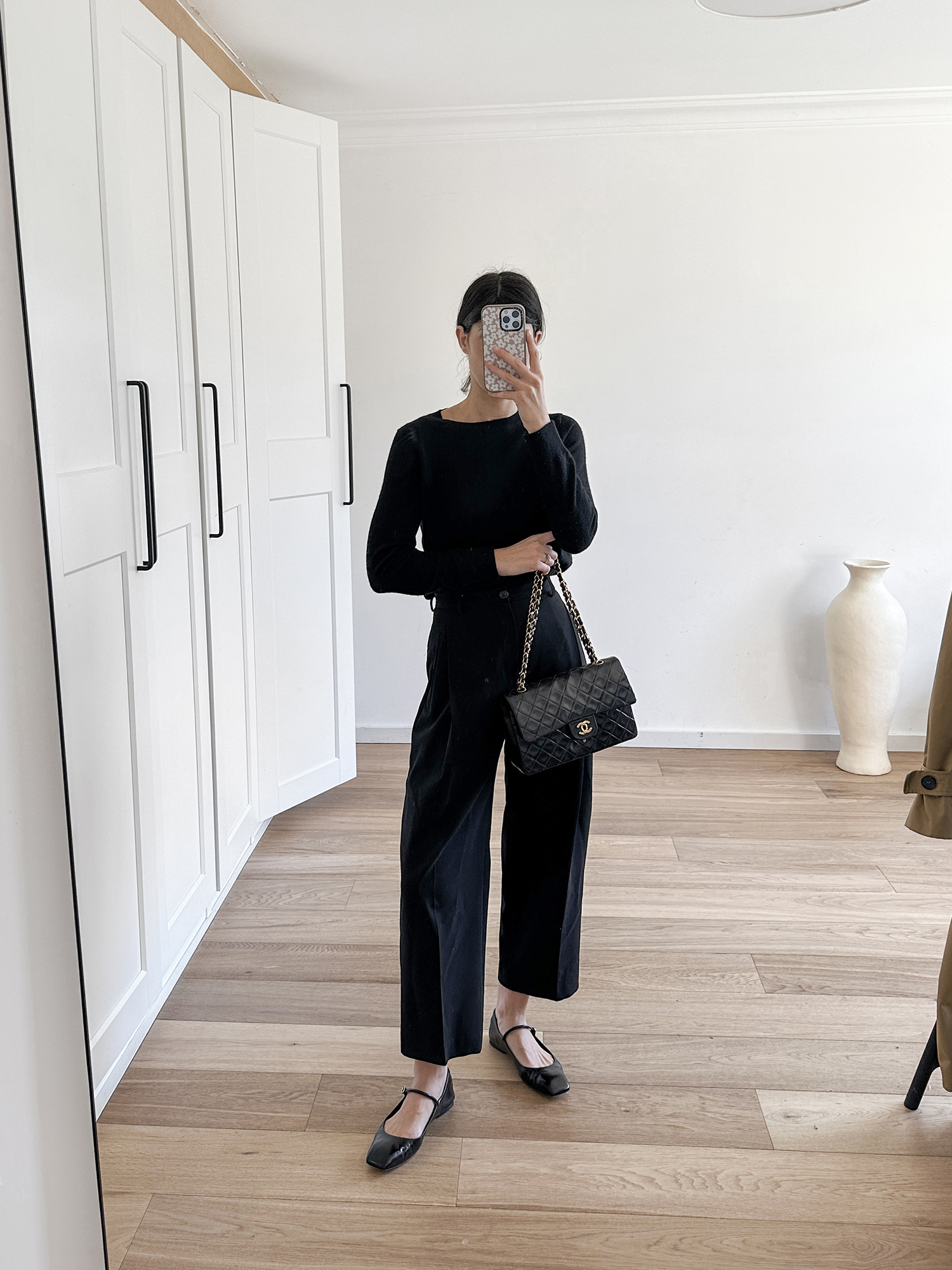 how to style the aeyde Uma flats