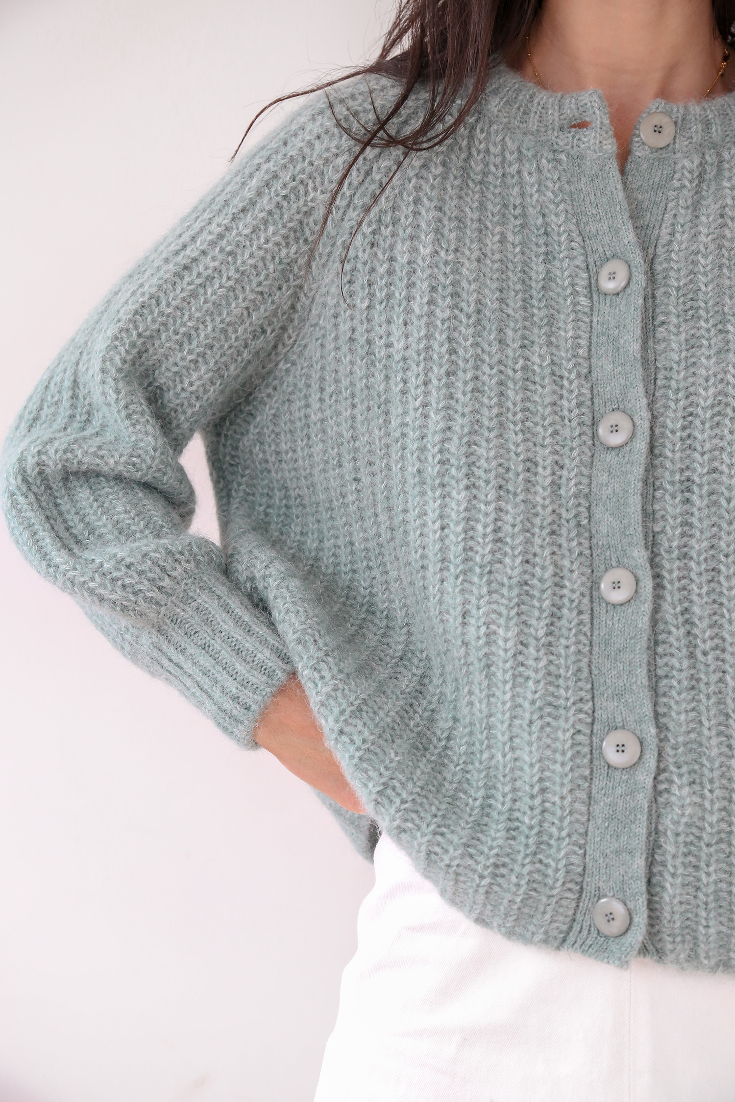 French style knit sweater
