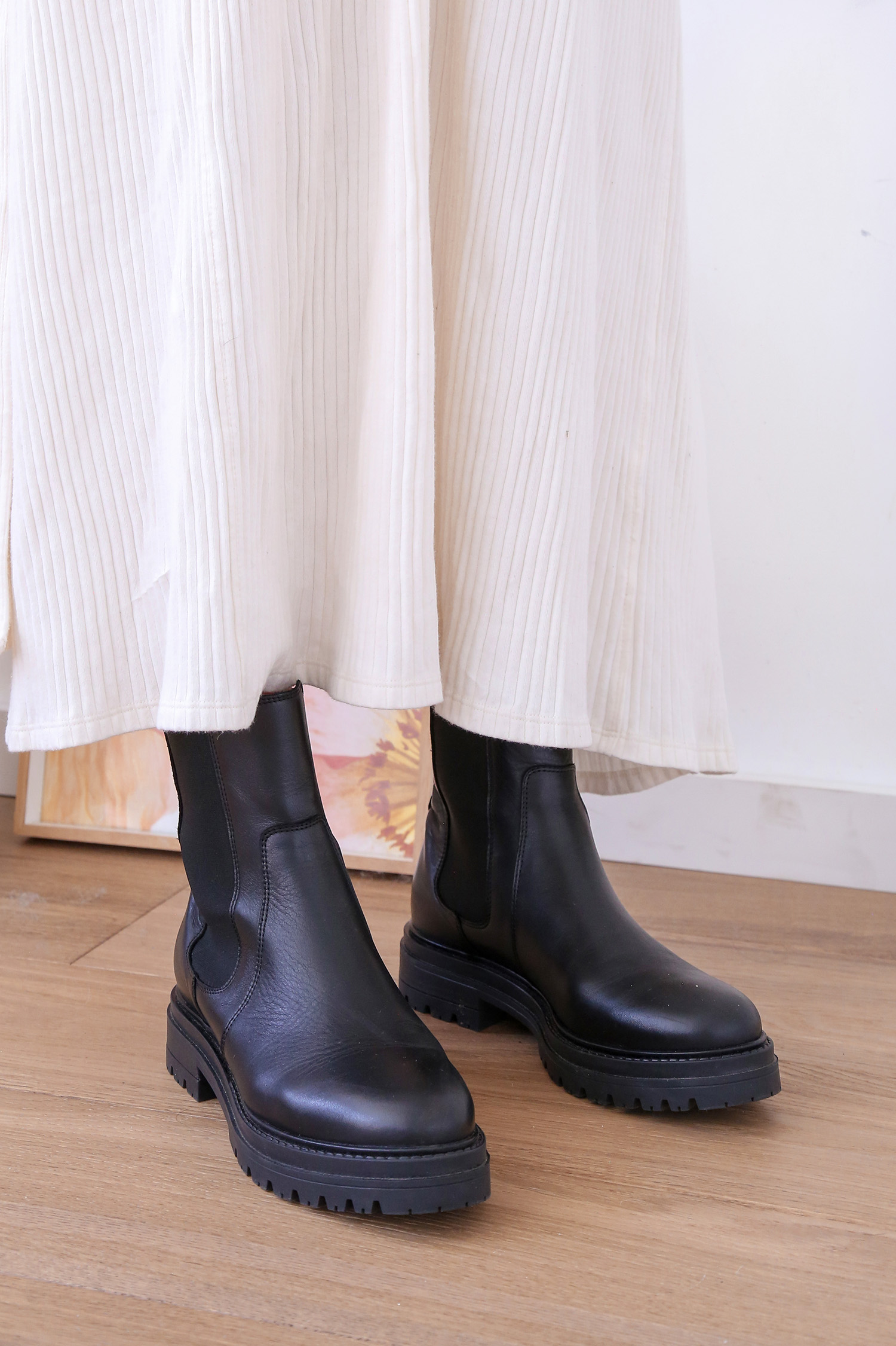 Sezane Lena Low Boots in Black Review