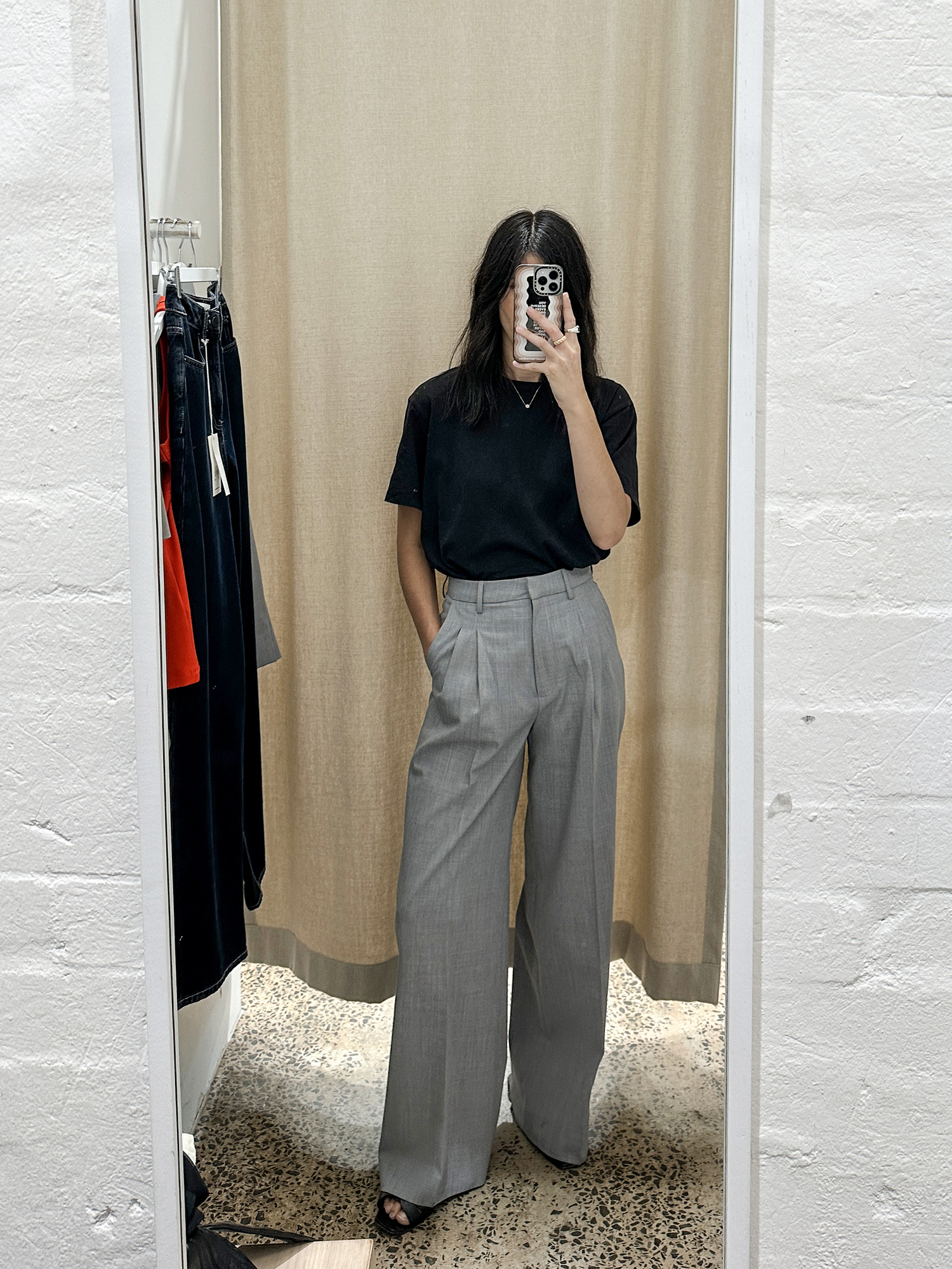 Maeve Suit Trouser in grey
