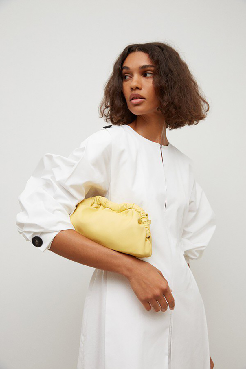 Mansur Gavriel Apple Leather Bucket Bag Review With Photos | POPSUGAR  Fashion