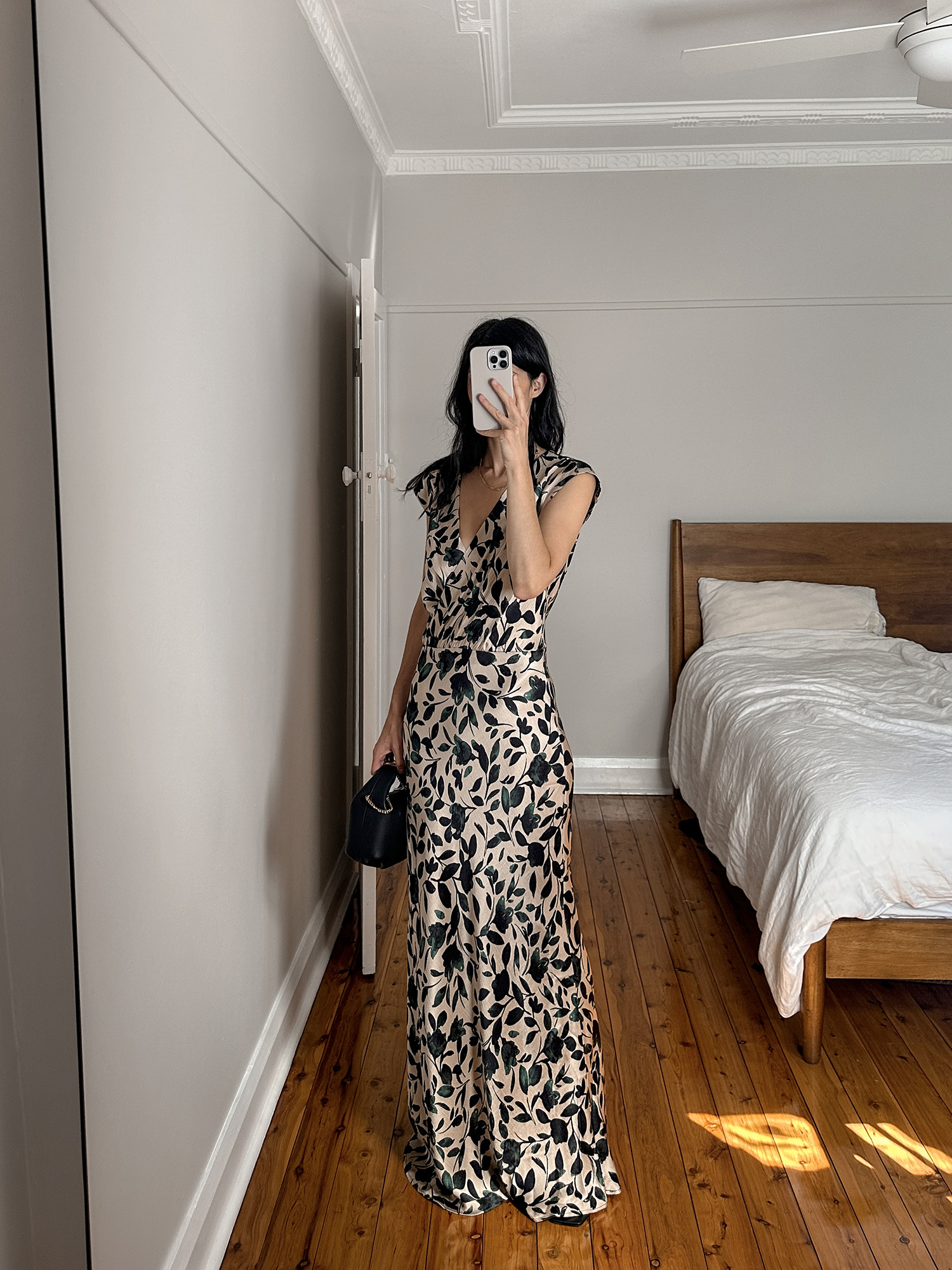 Bec and Bridge floral maxi length gown