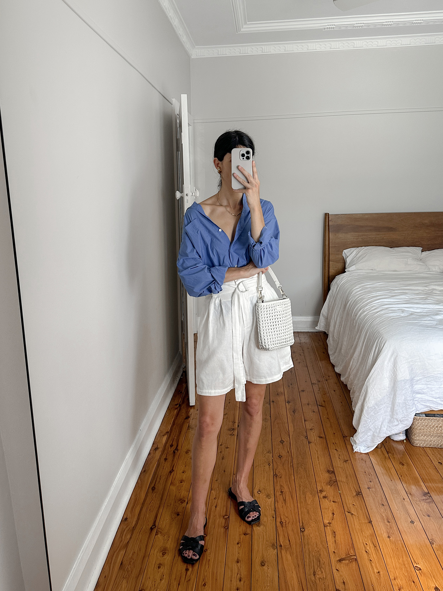 A week of simple summer outfits Mademoiselle Minimal Style Blog