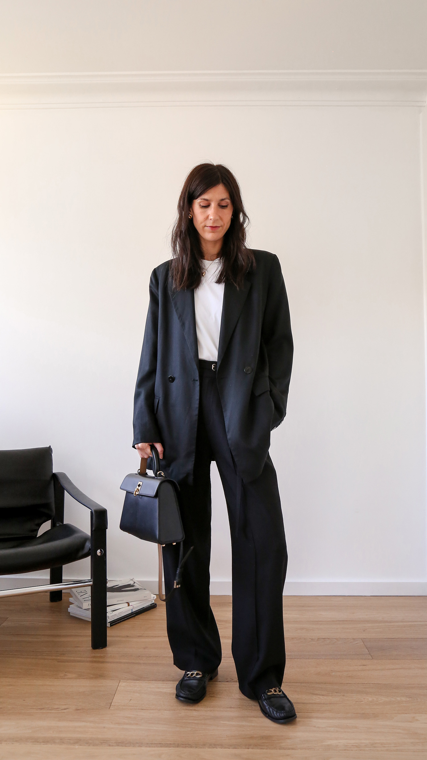 Marle Arlo Blazer and Sezane Vicky loafers minimalist styling